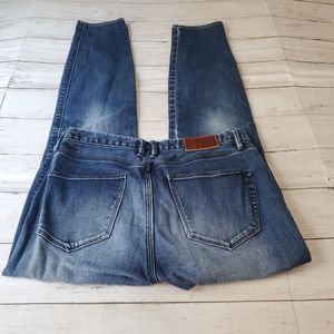 Madewell straight jeans perfect‎ faded give vintage worn look size 25